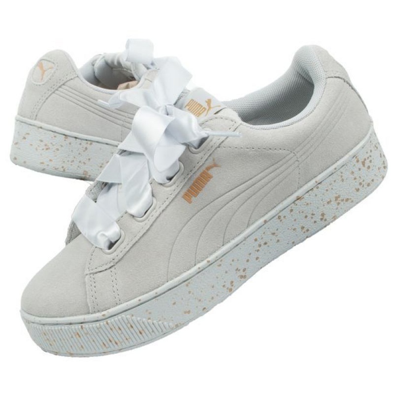 Puma Vikky Platform Ribbon W 366815 02 harmaa 1