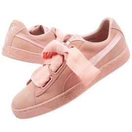 Puma Suede Heart Ep W 366922 02 vaaleanpunainen hopea 1