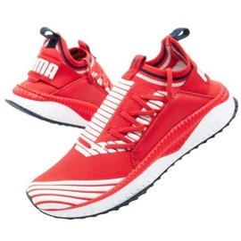 Puma Tsugi Jun Sport Strip M 367519 03 valkoinen punainen 1