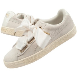 Puma Suede Heart Satin W 362714 04 beige kultainen 1