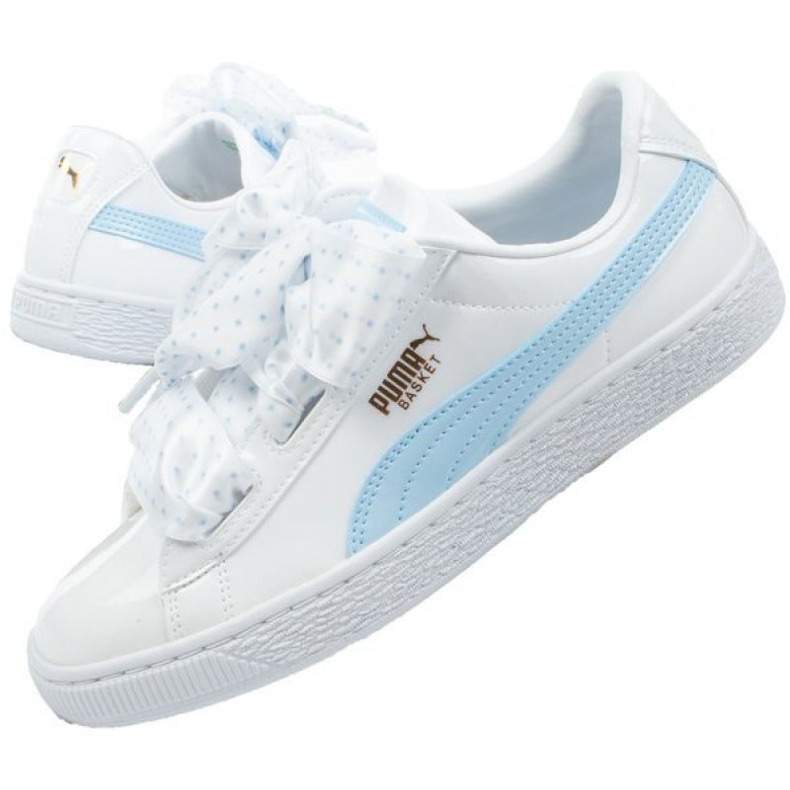 Puma Basket Heart Stars W 367820 01 valkoinen sininen 1
