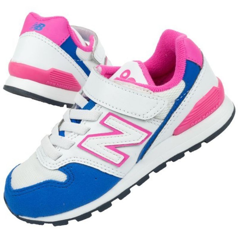 New Balance Jr YV996DC kengät valkoinen sininen vaaleanpunainen 1