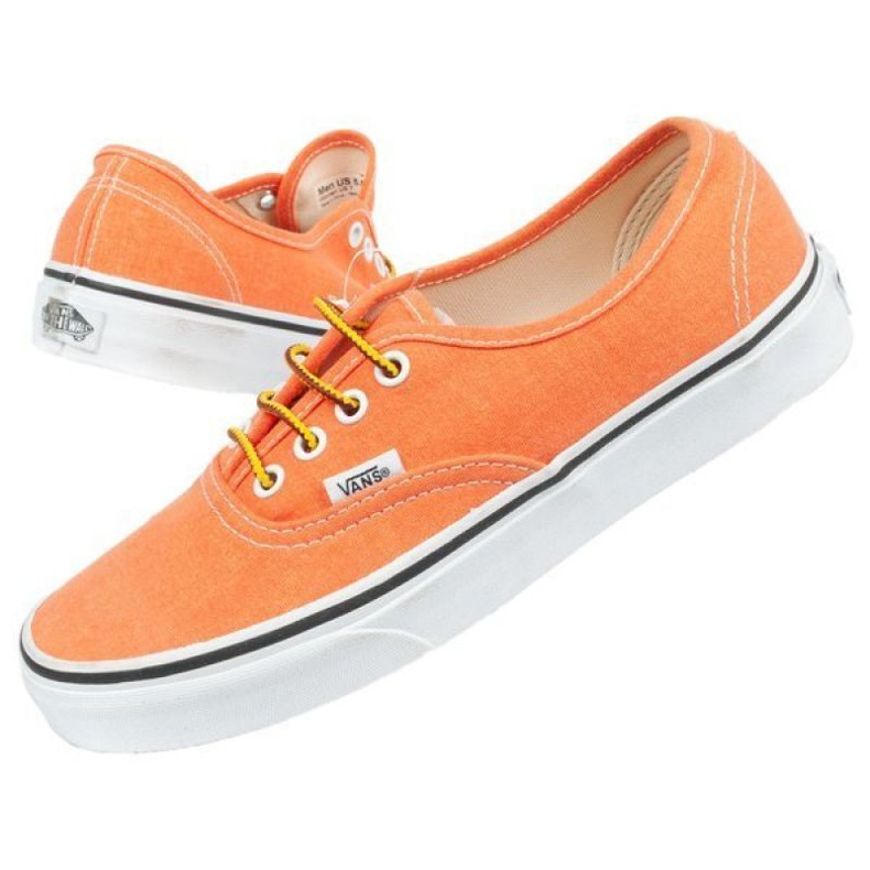 Vans Authentic 0VOEC9D -kengät valkoinen oranssi 1