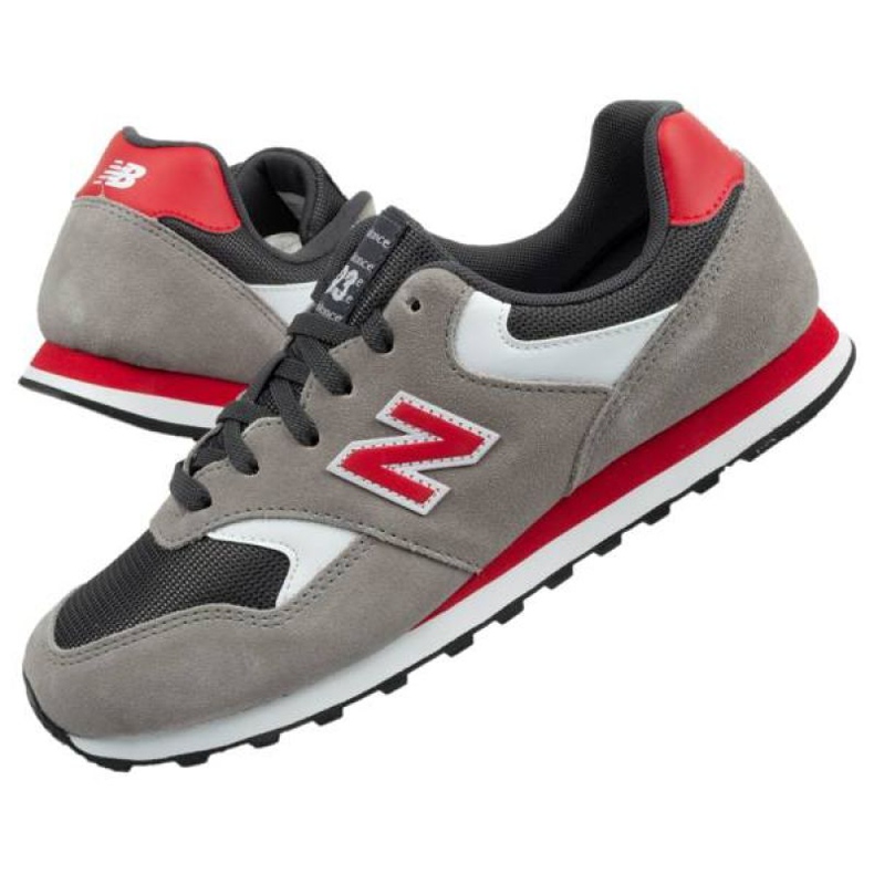 New Balance M ML393VT1 kengät valkoinen punainen harmaa 1