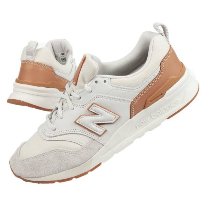New Balance M CM997HAF kengät beige valkoinen ruskea 1