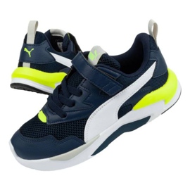 Puma X-Ray Jr 374395 21 kengät musta laivastonsininen 1