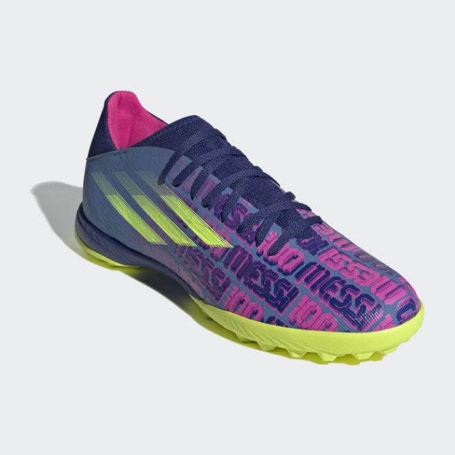 Adidas X Speedflow Messi.3 Tf M FY6896 jalkapallokengät tummansininen, monivärinen bluesia ja laivastonsinisiä 1