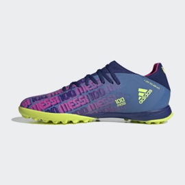 Adidas X Speedflow Messi.3 Tf M FY6896 jalkapallokengät tummansininen, monivärinen bluesia ja laivastonsinisiä 2