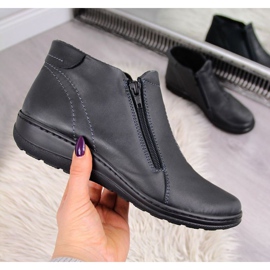 Mukavat eristetyt nahkakengät W Helios 642 harmaa 1