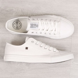 Big Star M V174347 valkoiset tennarit valkoinen 1