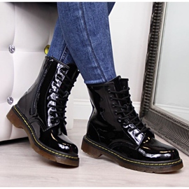 Nahkamaalit Filippo W PAW78 -eristetyt saappaat musta 2