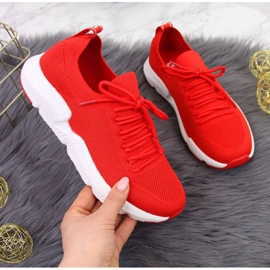 Big Star W DD274580 punaiset lenkkarit valkoinen punainen 1