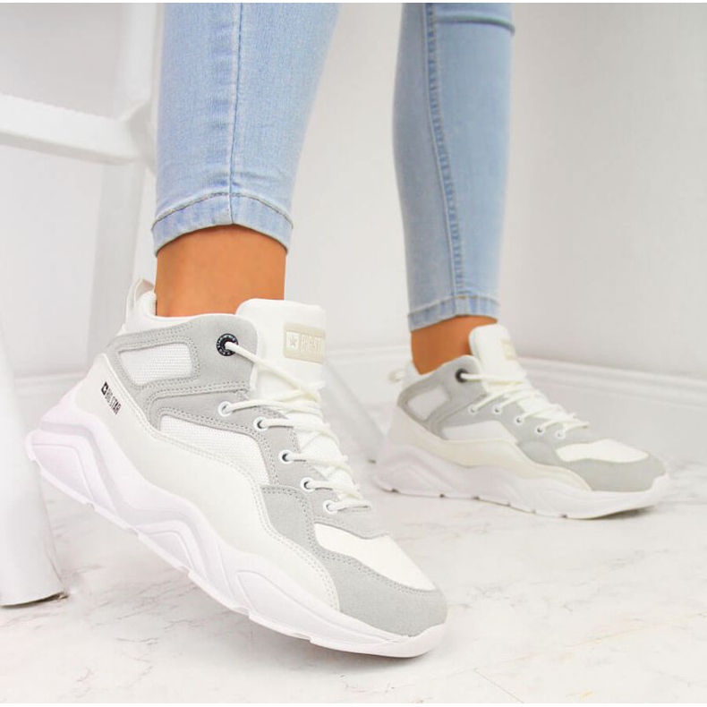 Tennarit Big Star W GG274643 lavalla valkoinen 2