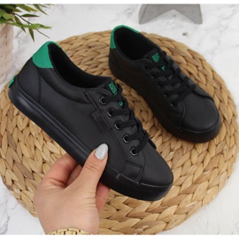 Matala eko -nahka lenkkarit Big Star Jr DD374147 musta valkoinen 1