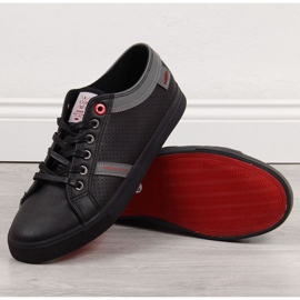 Matala eko -nahka lenkkarit Cross Jeans M II1R4004C musta 1