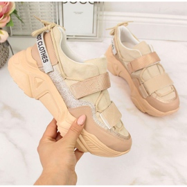 Navy Dot W WOL10 beige lenkkarit 1