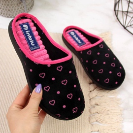 Kotitossut W Inblu ARC5 musta vaaleanpunainen 1