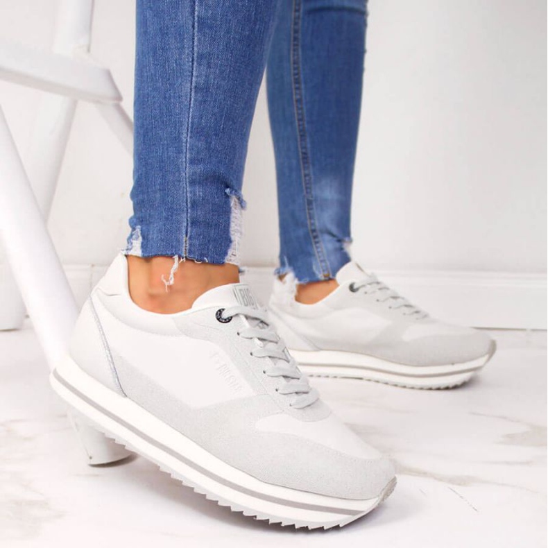 Kengät alustalla Big Star W II274216 valkoinen 2