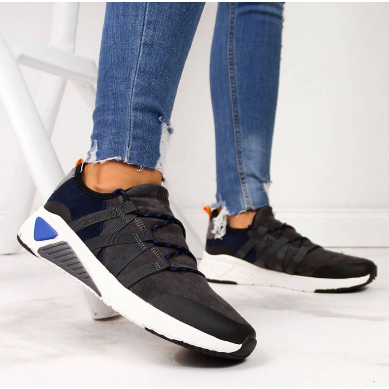 Harmaat Big Star W II274309 nahkakengät 2