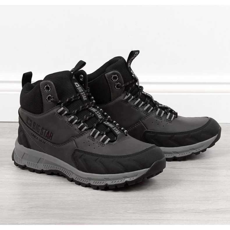 Harmaat Big Star M INT1624A vaelluskengät 1