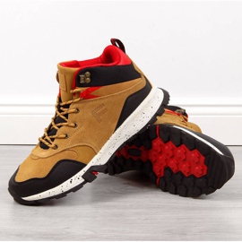 Nahkaiset vaelluskengät Filippo M PAW294B kameli ruskea 1