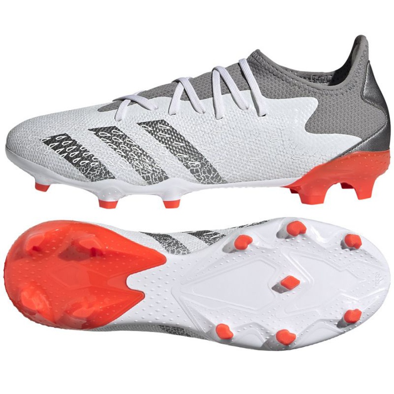 Adidas Predator Freak.3 L Fg M FY6290 jalkapallokengät monivärinen valkoinen 1