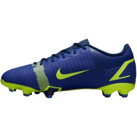 Nike Mercurial Vapor 14 Academy FG / MG Jr CV0811 474 jalkapallokengät sininen sininen 1