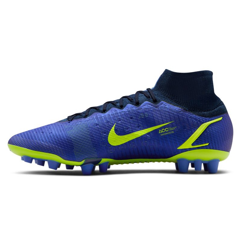 Nike Superfly 8 Elite Ag M CV0956-574 jalkapallokengät sininen sininen 1