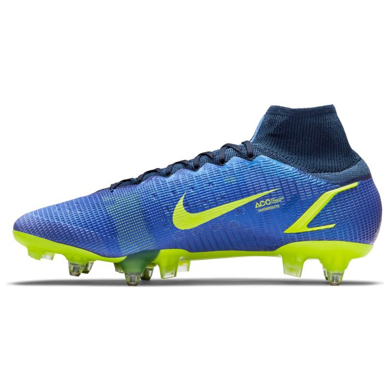 Nike Superfly 8 Elite SG-Pro Ac M CV0960-574 jalkapallokengät tummansininen sininen 1