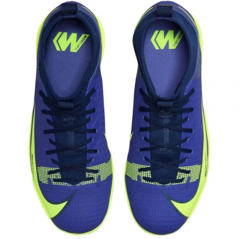 Nike Mercurial Superfly 8 Academy Tf Jr CV0789 474 jalkapallokengät monivärinen sininen 1