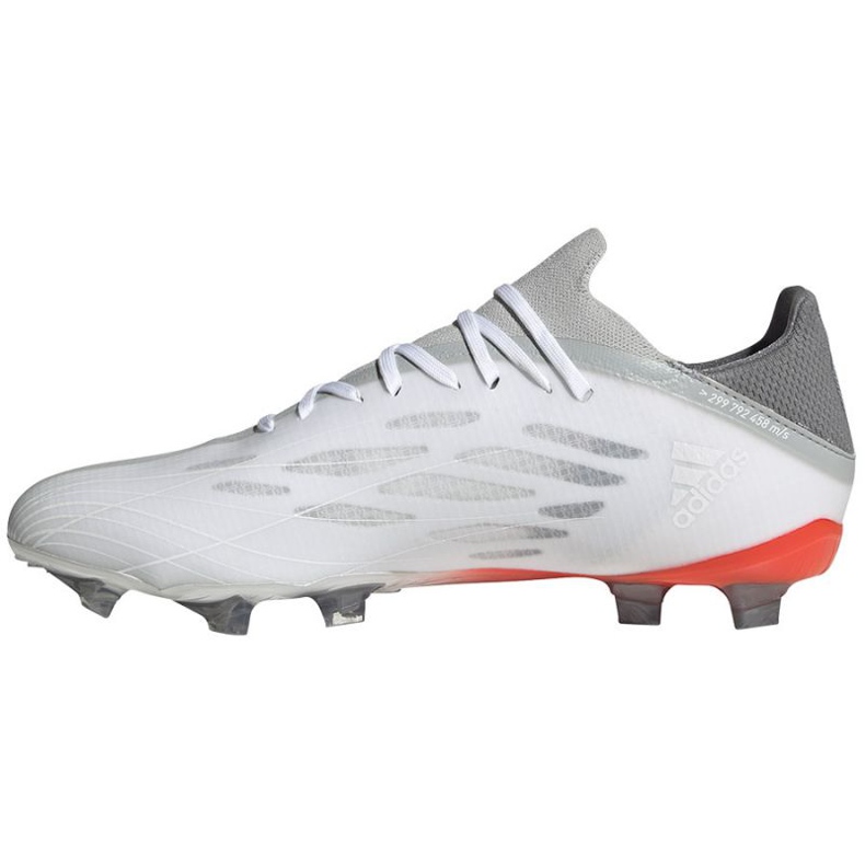 Adidas X Speedflow.2 Fg M FY3287 jalkapallokengät harmaa, valkoinen harmaat 1