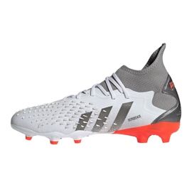 Adidas Predator Freak.2 Fg M S24190 jalkapallokengät harmaa, valkoinen harmaa 1