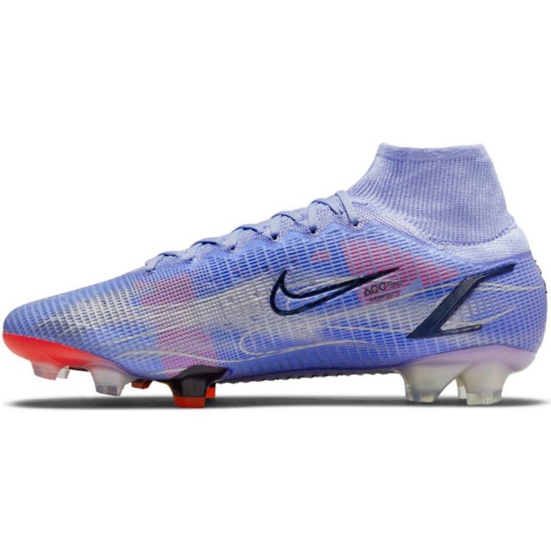 Nike Mercurial Superfly 8 Elite Km Fg M DB2859 506 jalkapallokengät monivärinen ruusuja ja violetteja 1