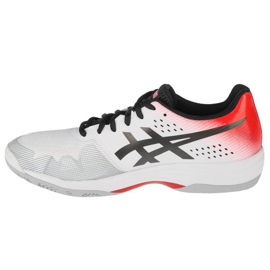 Asics Gel-Tactic M 1071A031-101 oranssi, valkoinen, punainen valkoinen 1