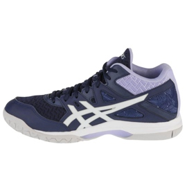 Asics Gel-Task Mt 2 W 1072A037-402 lentopallokengät laivastonsininen blues ja laivastonsininen 1
