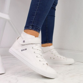Velcro tennarit Big Star W V274541SS20 valkoiset valkoinen 2