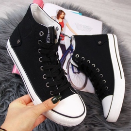 Korkeat tennarit Big Star W DD274330 mustat 1