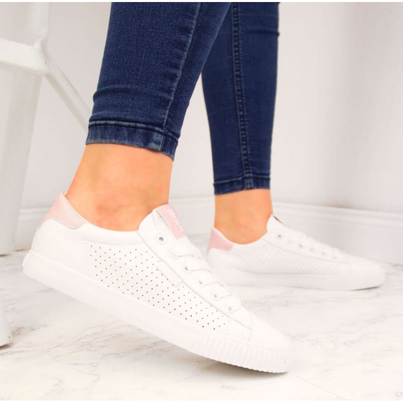 Matalat tennarit Big Star W HH274073 valkoiset valkoinen 1