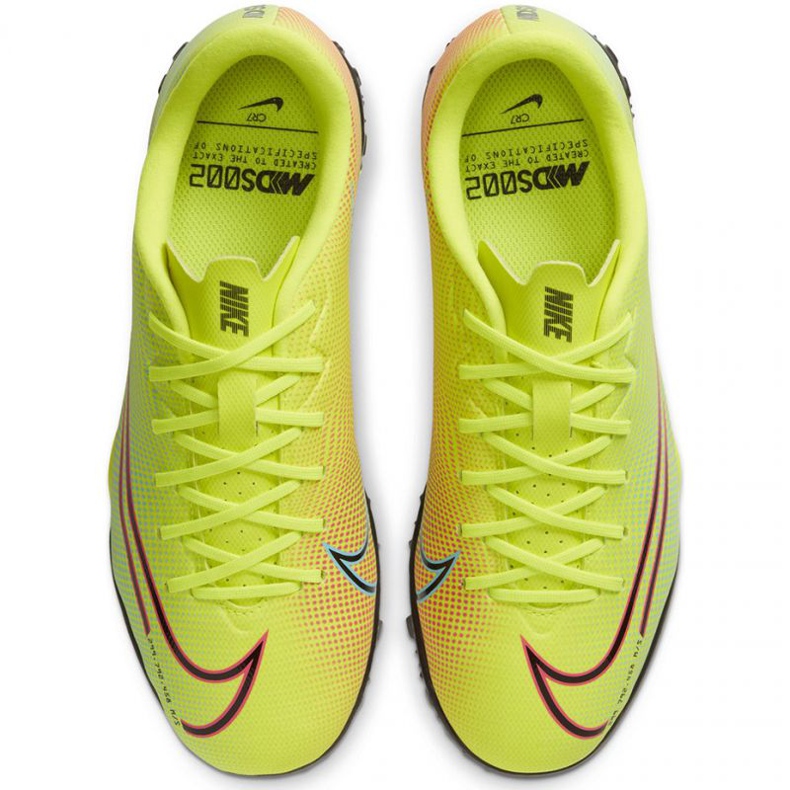 Nike Mercurial Vapor 13 Academy Mds Tf Jr CJ1178 703 jalkapallokenkä seladon vihreä 1