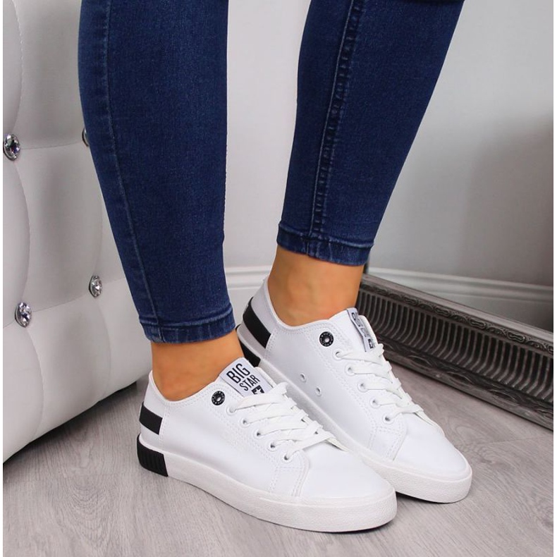 Matalat tennarit Big Star W FF274175 valkoiset valkoinen 2