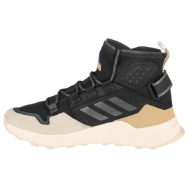 Adidas Terrex Hikster Mid M FZ3409 kengät beige musta harmaa 1