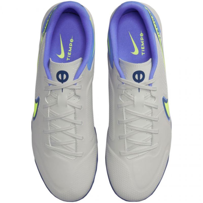 Nike Tiempo Legend 9 Academy Tf M DA1191 075 jalkapallokenkä harmaa harmaan sävyjä 1
