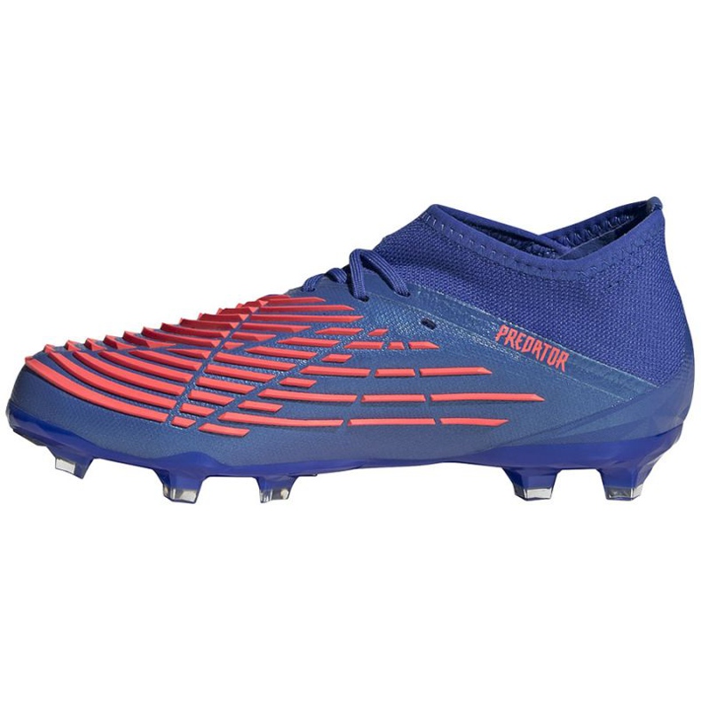 Adidas Predator Edge.1 Fg Jr GW2363 jalkapallokengät sininen sininen 1