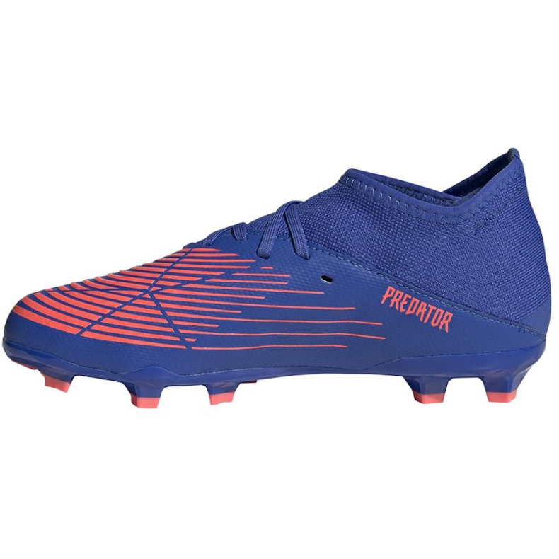 Adidas Predator Edge.3 Fg Jr GW2361 jalkapallokengät sininen sininen 1