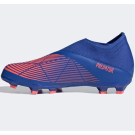Adidas Predator Edge.3 Ll Fg Jr GW2359 jalkapallokengät sininen bluesia ja laivastonsinisiä 1