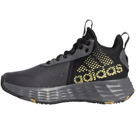 Adidas OwnTheGame 2.0 GZ3381 koripallokengät harmaa harmaan sävyjä 1