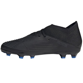 Adidas Predator Edge.3 Fg Jr GW2360 jalkapallokengät musta musta 1