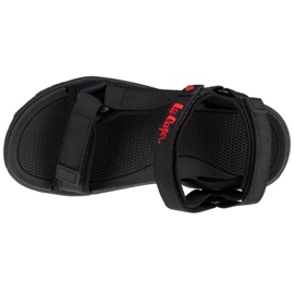 Musta Lee Cooper LCW-21-34-0211L naisten urheilusandaalit 2