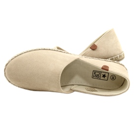 Beige naisten espadrillit News 20TX022416 6