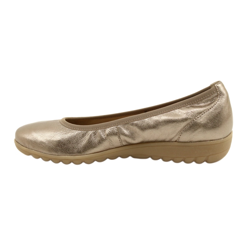 Caprice Ballerina Taupe Metallic 9-22161-28 beige monivärinen kultainen 4